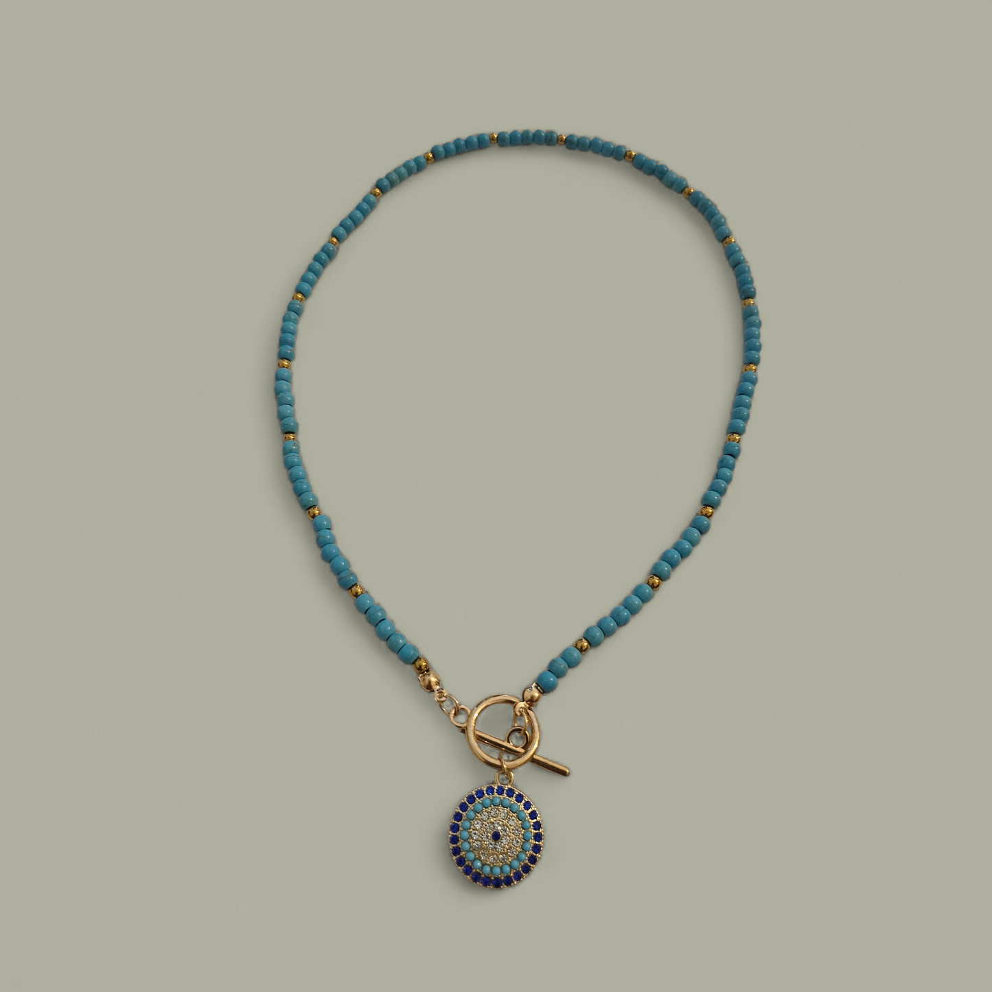 Evil eye necklace