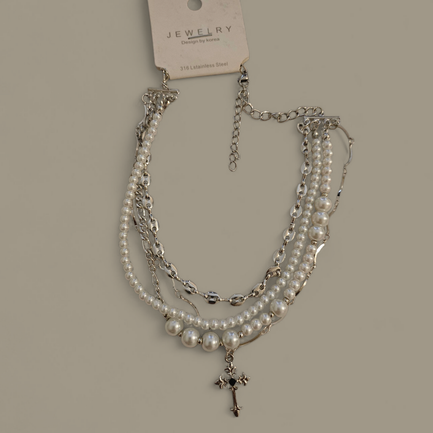 Multi layered necklace