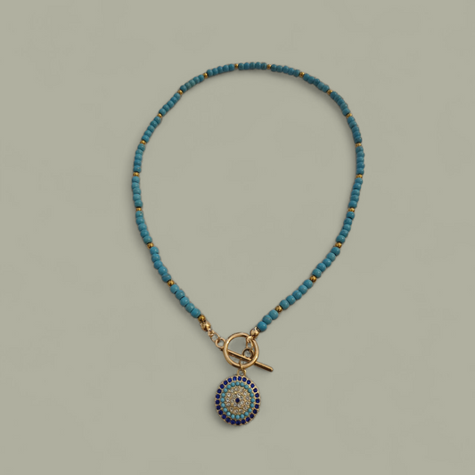 Evil eye necklace