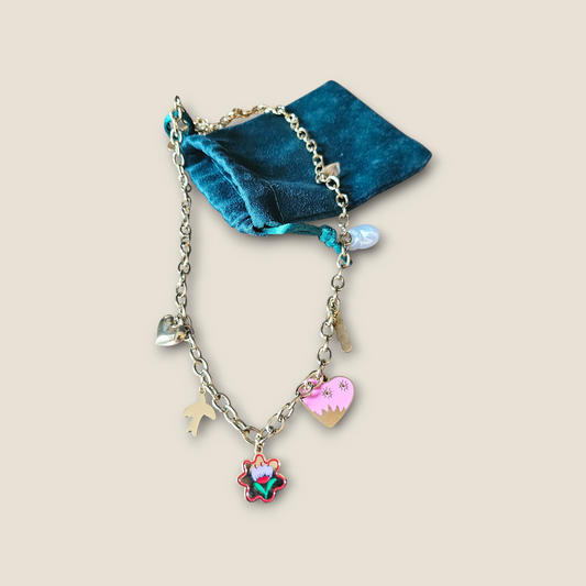Silver Charm Necklace